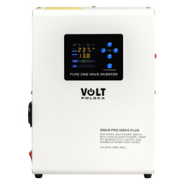 ДБЖ VOLT POLSKA SINUS PRO 2600E PLUS LIFEPO4 24/230 В
