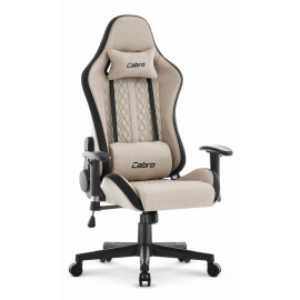 Ігрове крісло Cabro C508 Beige тканина