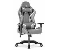 Геймерське крісло Hell's Chair HC-2002 Grey White