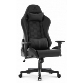 Игровое кресло Hell's Chair HC-2000 Black экошкіра