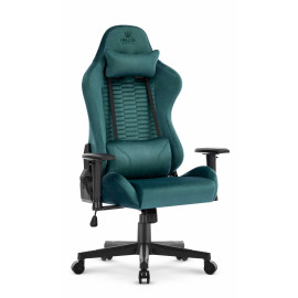 Игровое кресло Hell's Chair HC-2000 Green ткань