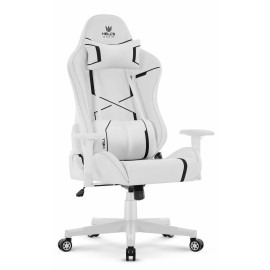 Геймерське крісло Hell's Chair HC-2001 White Black