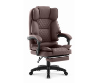 Офісний стілець Hell's Chair HC-1031, Brown екошкіра
