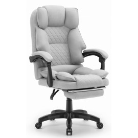 Офісний стілець Hell's Chair HC-1031 Grey тканина
