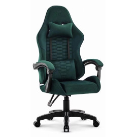 Геймерське крісло тканинне Hell's Chair HC-1000 Green