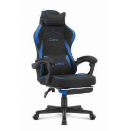 Ігрове крісло Cabro C502 FABRIC чорно-синій комфорт та стиль для тривалих ігор
