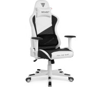 Крісло SENSE7 Spellcaster Senshi Edition White Стильний комфорт для геймерів у білому кольорі