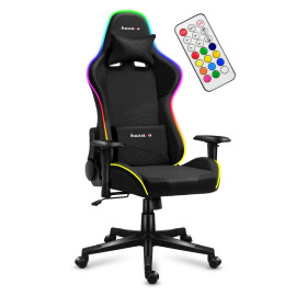 Геймерське крісло Huzaro FORCE 6.3 RGB MESH Стильний дизайн з RGB-підсвіткою