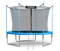 Батут Neo-Sport 8ft 252 см з Драбинкою і Захисною Сіткою NS-08W181