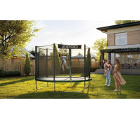 Батут Zipro Jump Pro OUT із Зовнішньою Сіткою 6FT (183 см) - Розваги та Безпека для Дітей