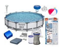 Каркасний Басейн BESTWAY 56416 PRO-MAX 366x76 см - Літній Відпочинок
