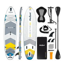 SUP дошка 350см Rebel ACTIVE RBA-4507-OR з аксесуарами сапборд 170 кг 335 x 84 х 15 см White