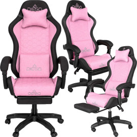 Кресло геймерское DIEGO Fabric X Pink
