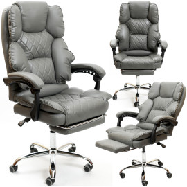 Кресло офисное Diego Comfort Pro серое