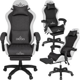 Кресло геймерское DIEGO Fabric X Black