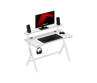Геймерський ігровий стіл Huzaro Hero 1.9 White