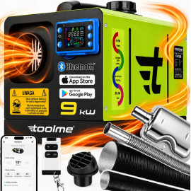Автономный дизельный обогреватель 9кВт 12/24/230В + Bluetooth Toolme (Польша)