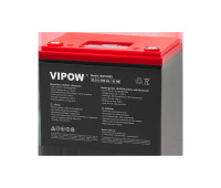 LiFePO4 100Ah акумулятор Vipow Bluetooth BAT0499