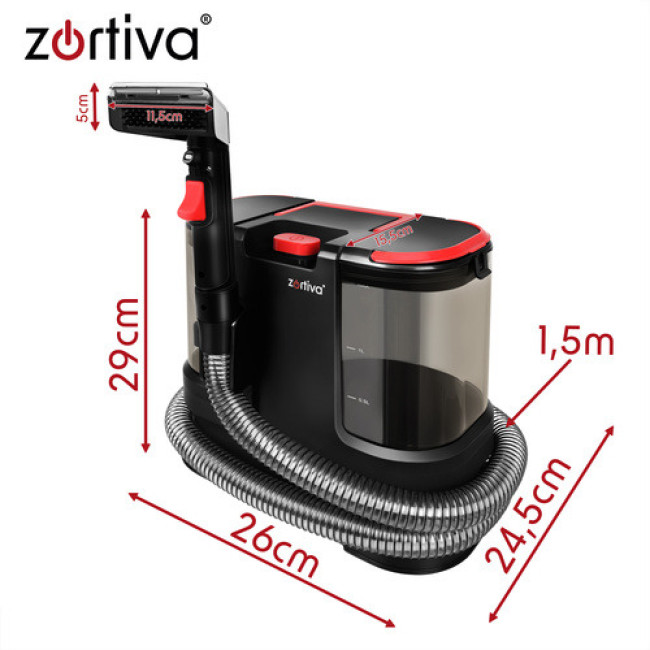 Миючий пилосос Zortiva VacTrim 24967 - 800 Вт, 17000 Па, для меблів і килимів