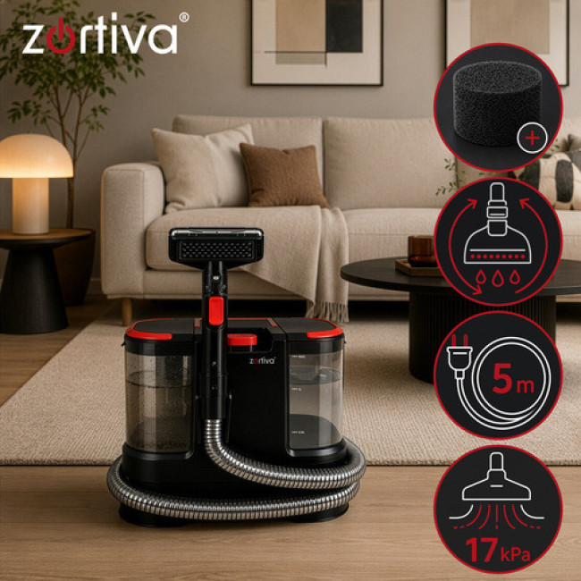 Миючий пилосос Zortiva VacTrim 24967 - 800 Вт, 17000 Па, для меблів і килимів