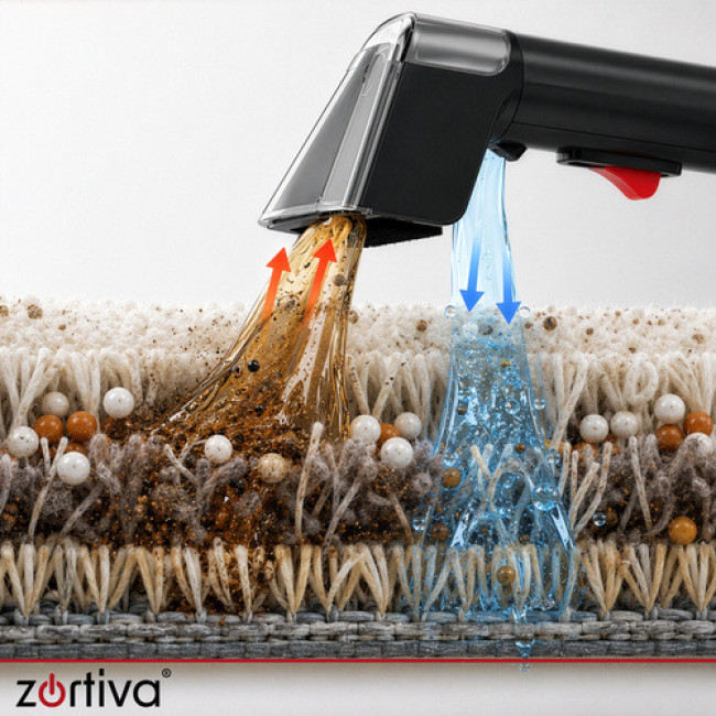 Миючий пилосос Zortiva VacTrim 24967 - 800 Вт, 17000 Па, для меблів і килимів