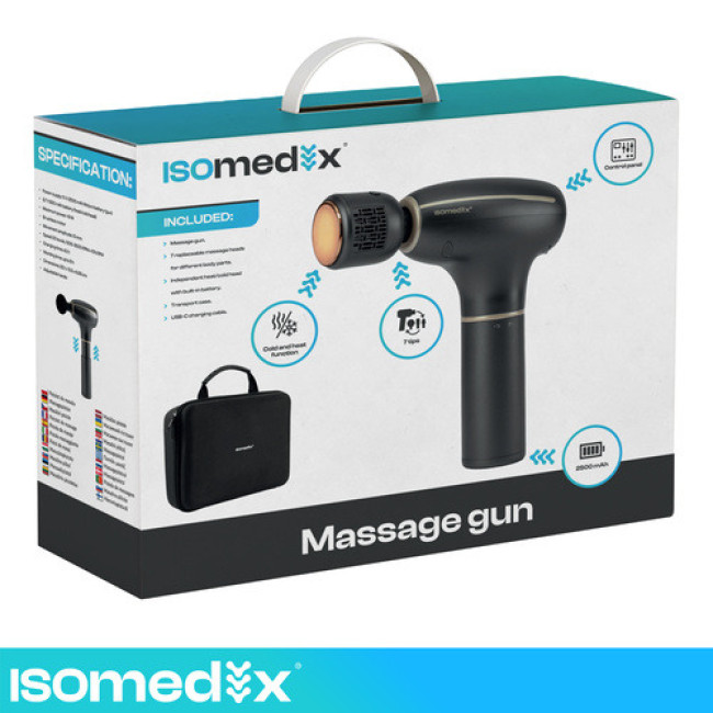 Масажний пістолет для тіла, ніг, спини, Pro Ultra Vibration Isomedix 27308/n