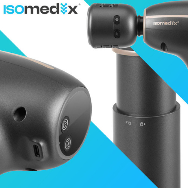Масажний пістолет для тіла, ніг, спини, Pro Ultra Vibration Isomedix 27308/n