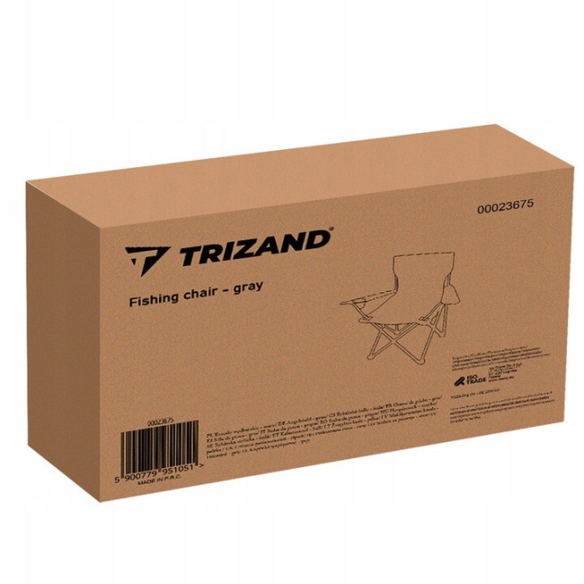 Крісло розкладне Trizand 23675 туристичне рибальське з чохлом
