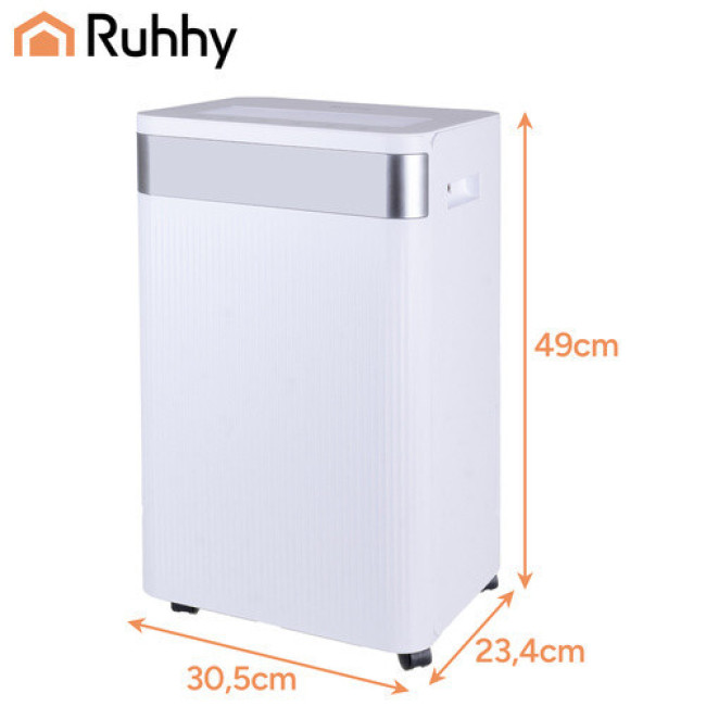 Осушувач повітря Ruhhy 26801 потужний тихий режим Wi-Fi Бак 4,3 л