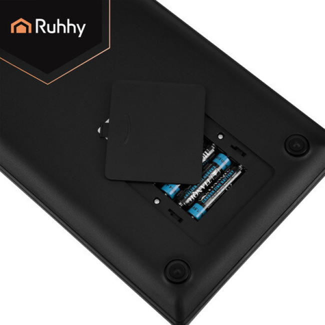 Кухонні ваги Ruhhy 24632 Bluetooth, до 5 кг, LED-дисплей, аналіз харчування