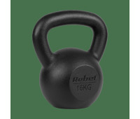 Чавунна гиря Rebel Active RBA-2323-16 16 кг з ергономічною ручкою для силових тренувань