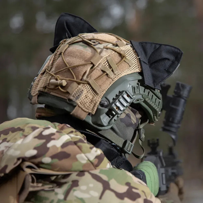 Вушка на шолом Tur Gear- Чорні