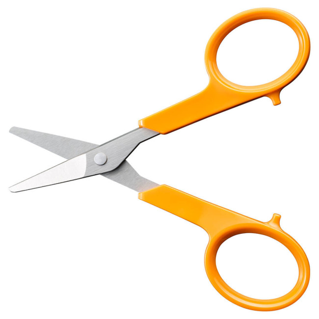Манікюрні ножиці для нігтів Fiskars Classic 10 см 1075060 з закругленими кінцями