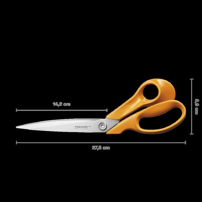 Портновские  ножницы для раскроя ткани Fiskars Classic 27,5 см 1075056 (1005145/859843)
