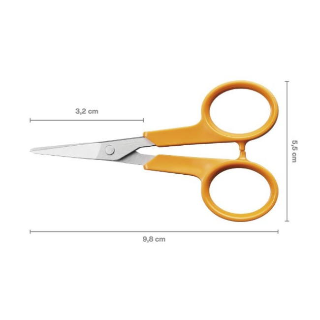 Ножиці для вишивання Fiskars Classic прямі 10 см (1005143/1075061)