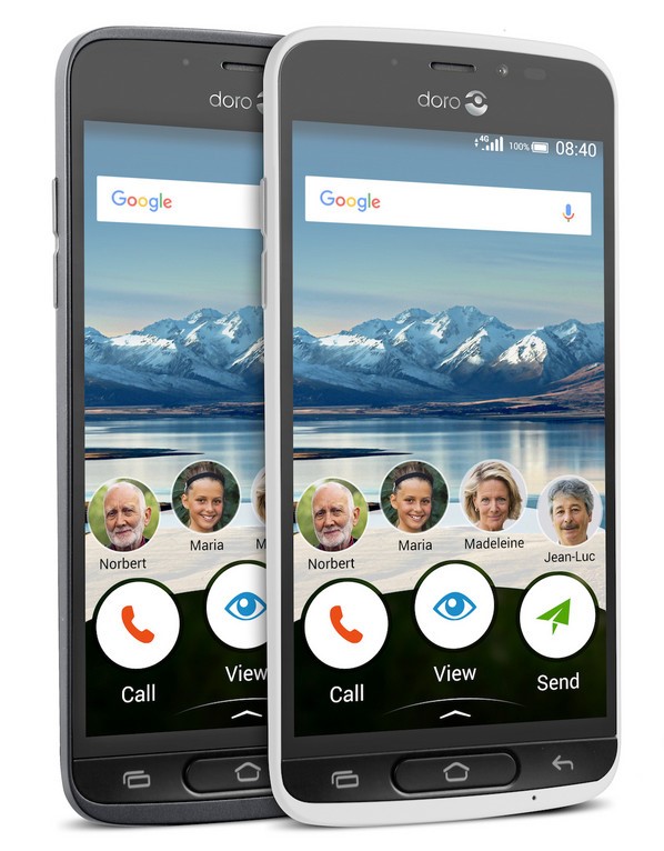 Смартфон Doro 8040 - комфорт для людей старшего поколения 