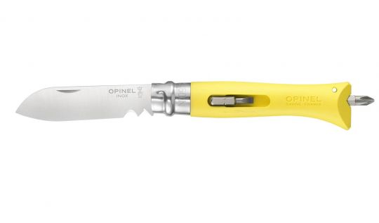 Нож Opinel DIY №9 Іnоx Yellow (001804), Франція