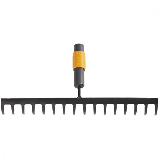 Граблі для ґрунта 16 зубців Fiskars QuikFit (1000654) (135512), Фінляндія