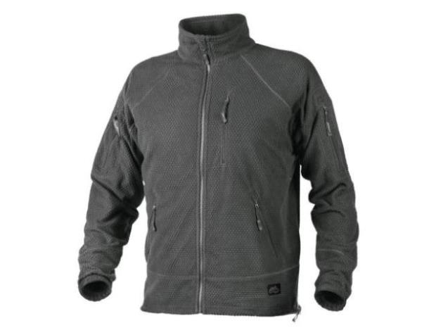 Кофта флісова HELIKON-TEX ALPHA TACTICAL GRID FLEECE Shadow Grey (BL-ALT-FG-35)
