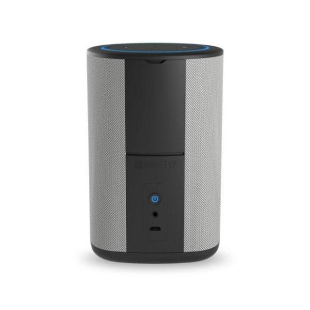 Портативна колонка NINETY7 Vaux Speaker для Echo Dot, сіра