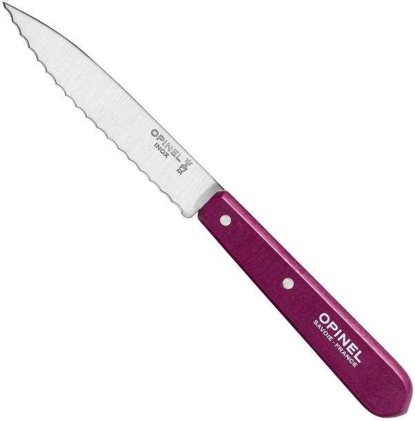 Ніж Opinel Serrated №113 Inox фіолетовий 001919