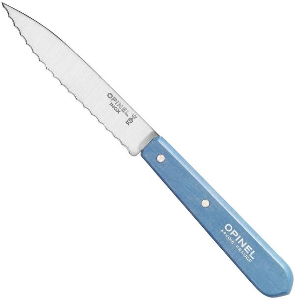 Ніж Opinel Serrated №113 Інокс синій 001922/n