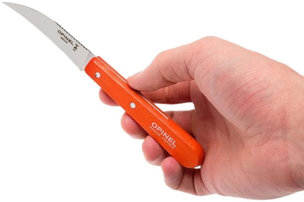 Нож для очистки овочів Opinel №114 оранжевий 001926
