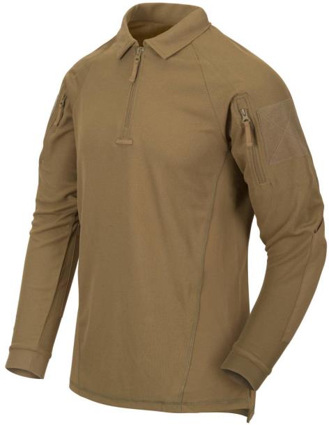 Футболка з довгим рукавом HELIKON-TEX Range Polo Coyote (PD-RNG-TC-11)