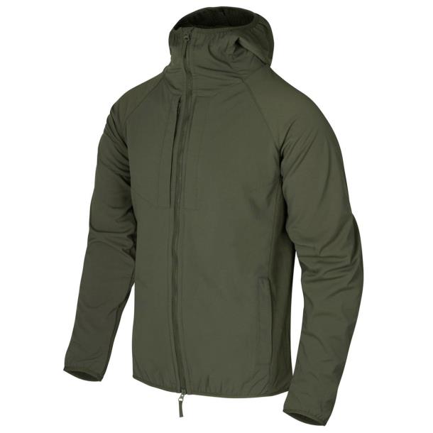 Куртка з флісом Helikon Urban Hybrid Softshell Taiga Green