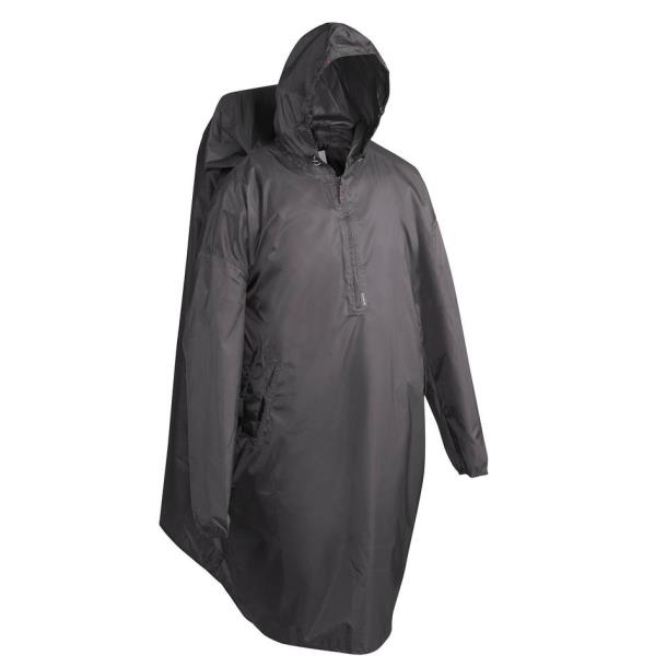 Плащ-дождевик Decathlon Cape Arpenaz 40L чорний (1822127)