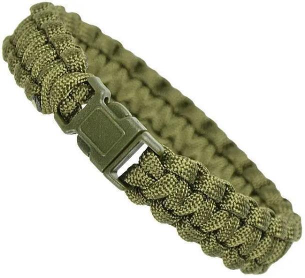 Браслет MIL-TEC із паракорда фастекс 15 мм Olive (16370101)