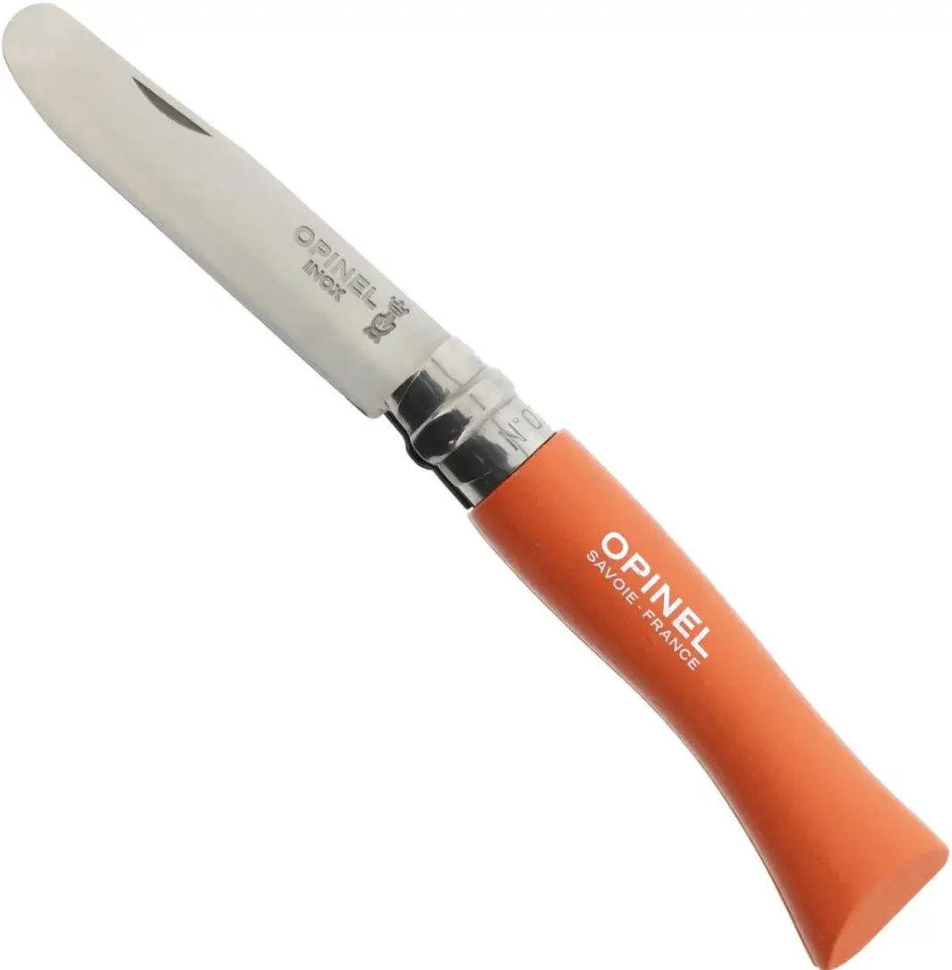 Складаний ніж OPINEL MY FIRST № 07 inox, MANDARIN, блістер (002214)