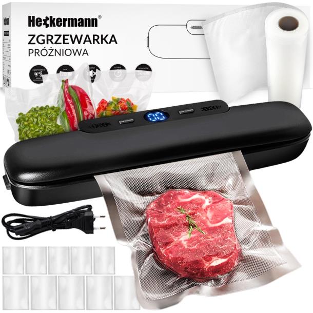 Вакуумний упаковщик Heckermann JL-VS8808 + плівка 20x600 см