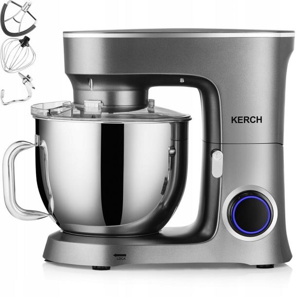 Тестомес міксер планетарний KERCH Baker Grey 3000 Вт 7л